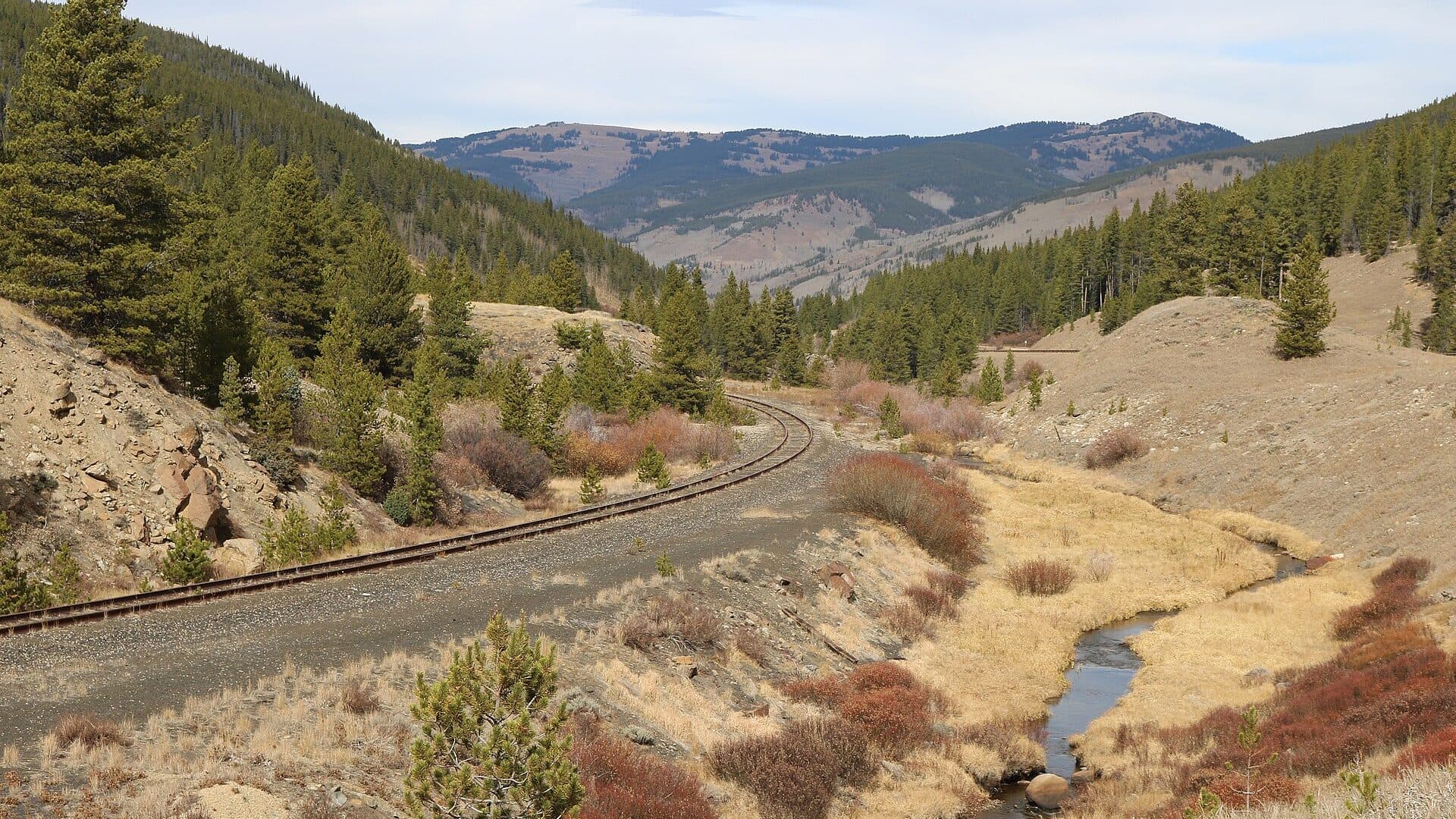 South Fork Eagle River in Colorado mountain country