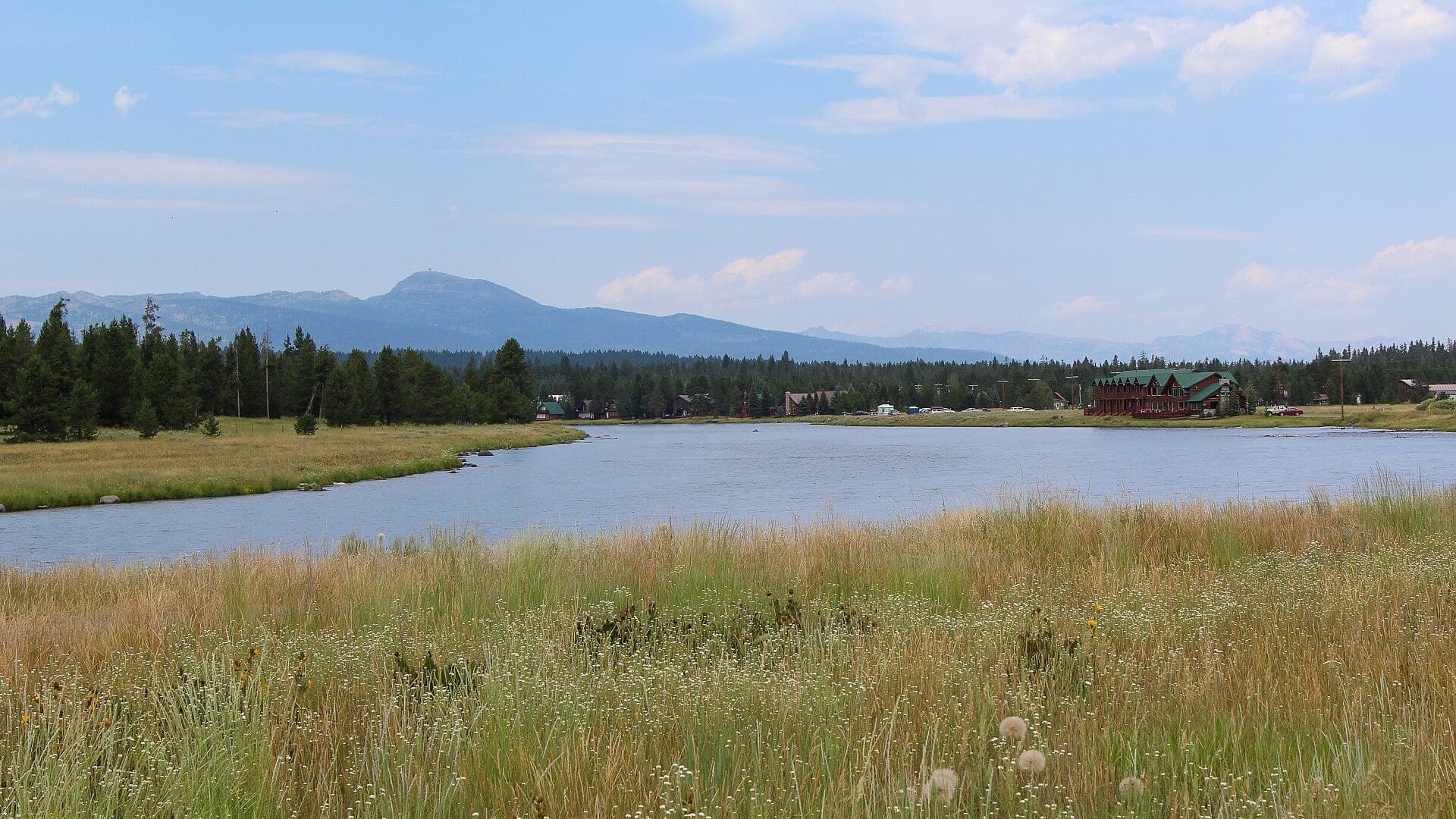 Henry's Fork of the Snake River from Last Chance Idaho