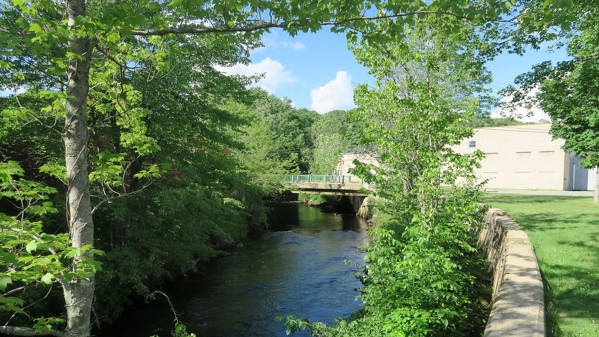 Millers River water or watershed scenery in Massachusetts
