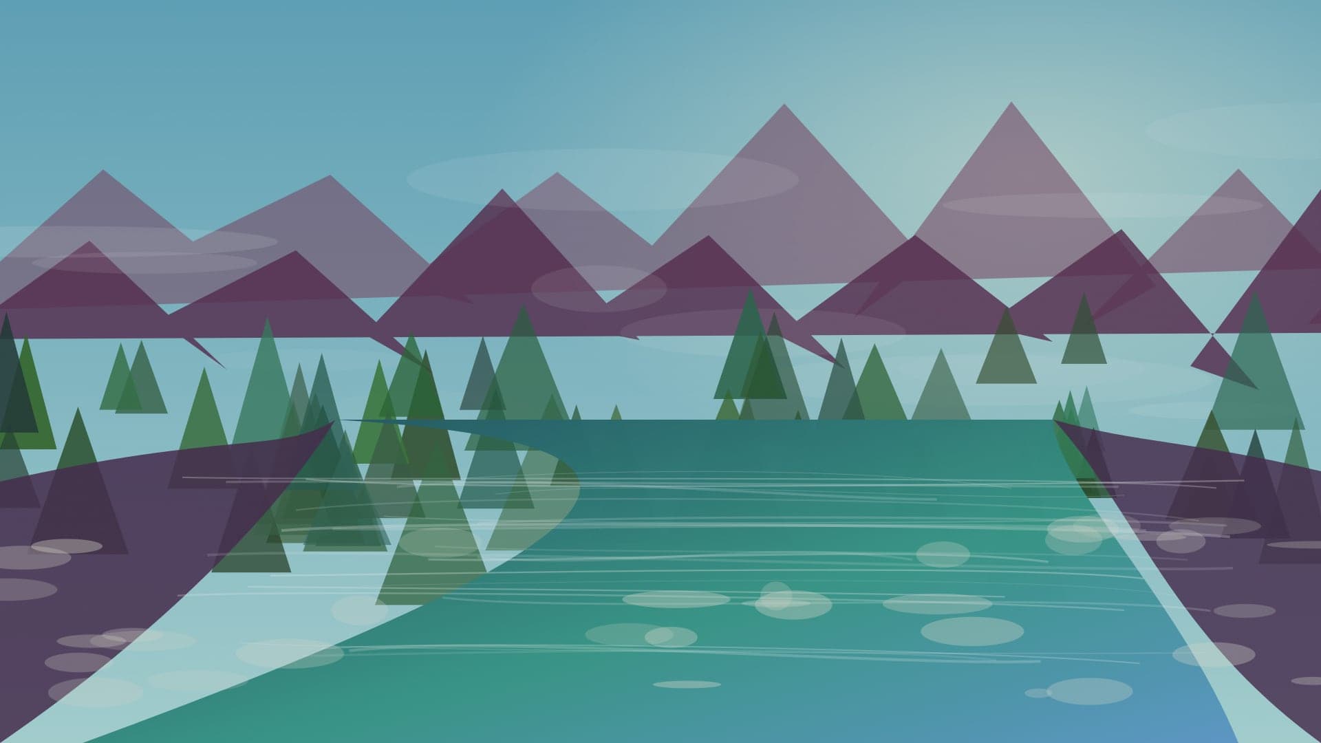 Generated regional New Hampshire river scene for Mascoma River planning; not an exact location photo