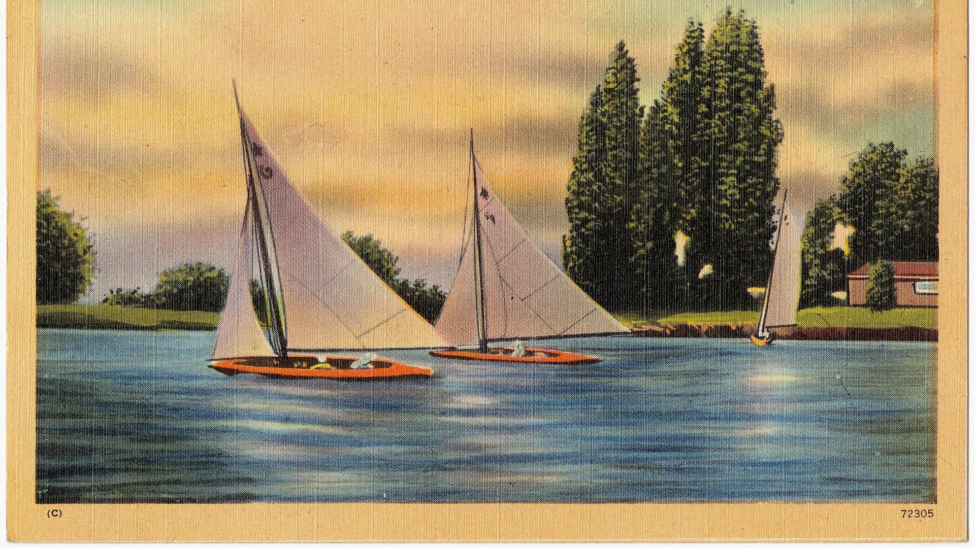 Rocky River at Lakewood Ohio