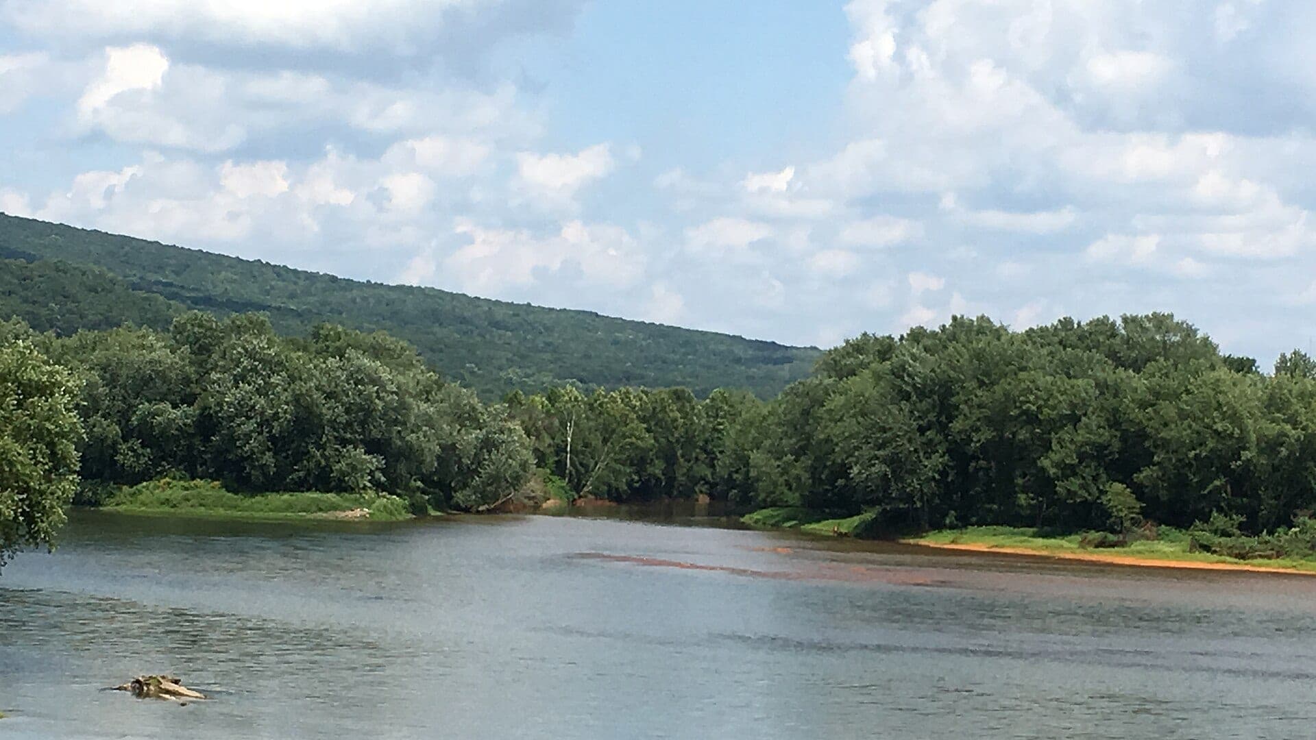 Lackawanna River water or watershed scenery in Pennsylvania