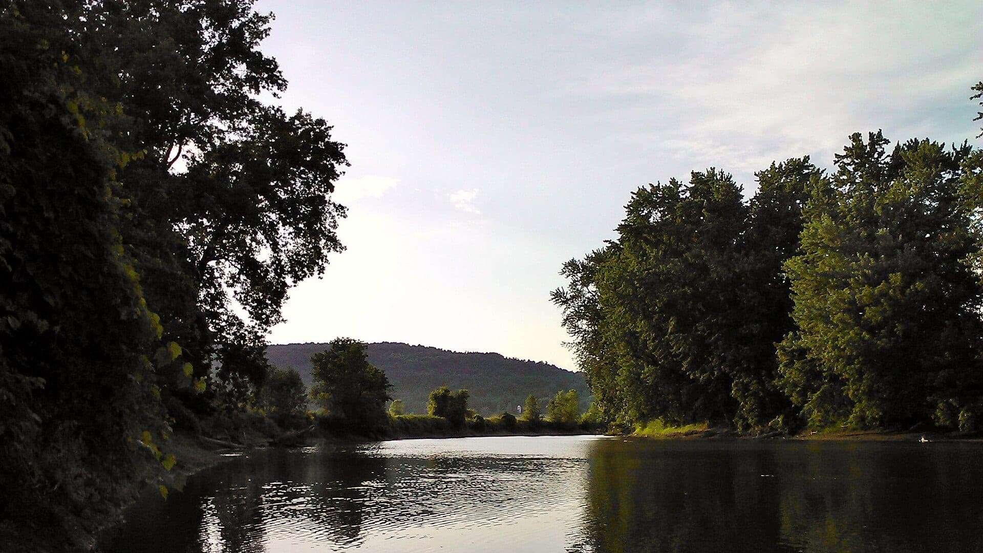 Otter Creek water or watershed scenery in Vermont