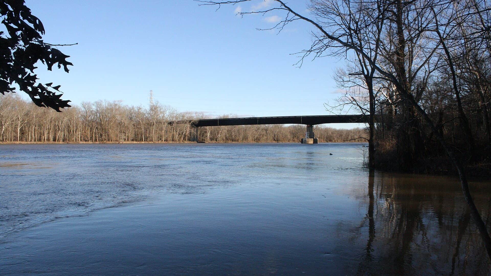 White River water at St. Charles Arkansas