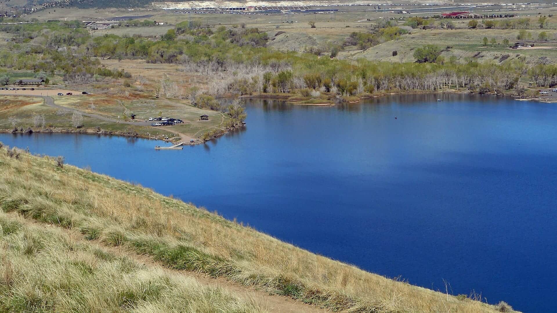 Bear Creek water or watershed scenery in Colorado
