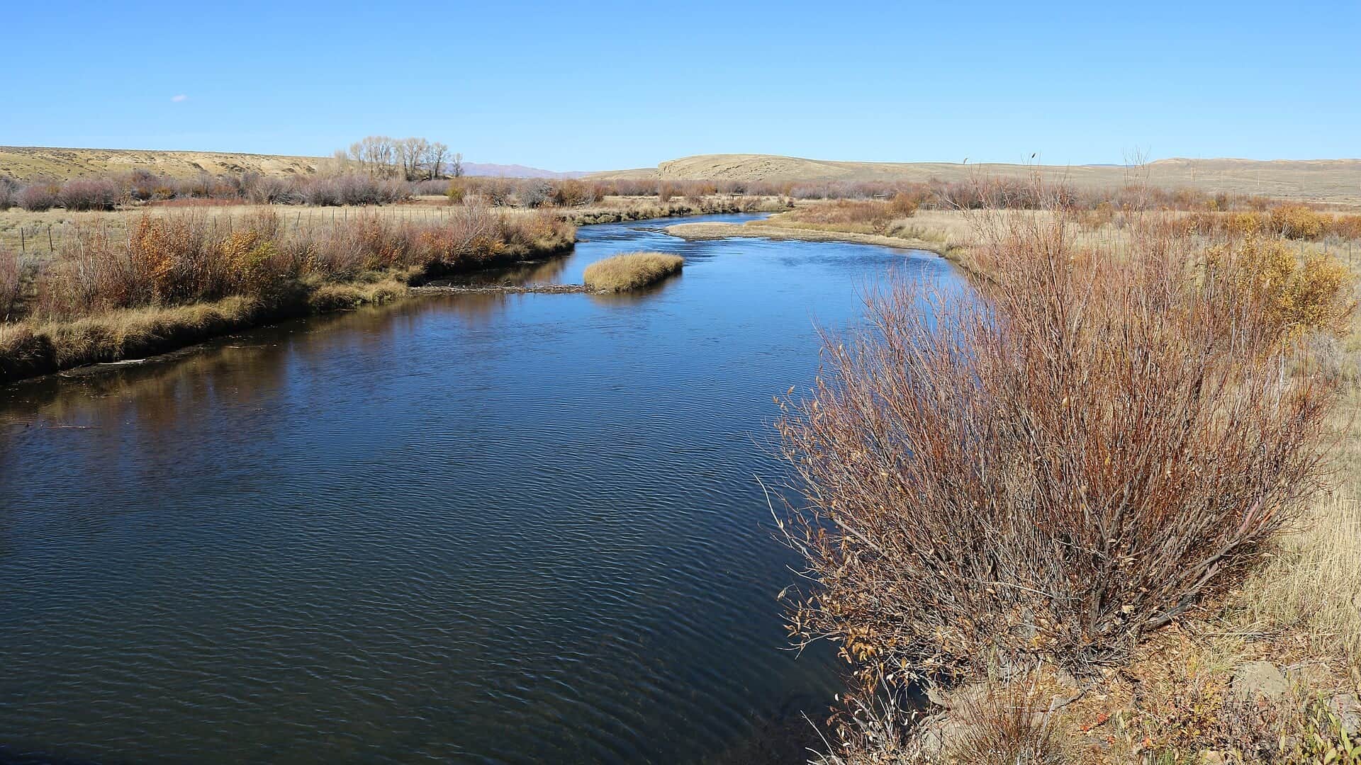 North Platte River water or watershed scenery in Colorado