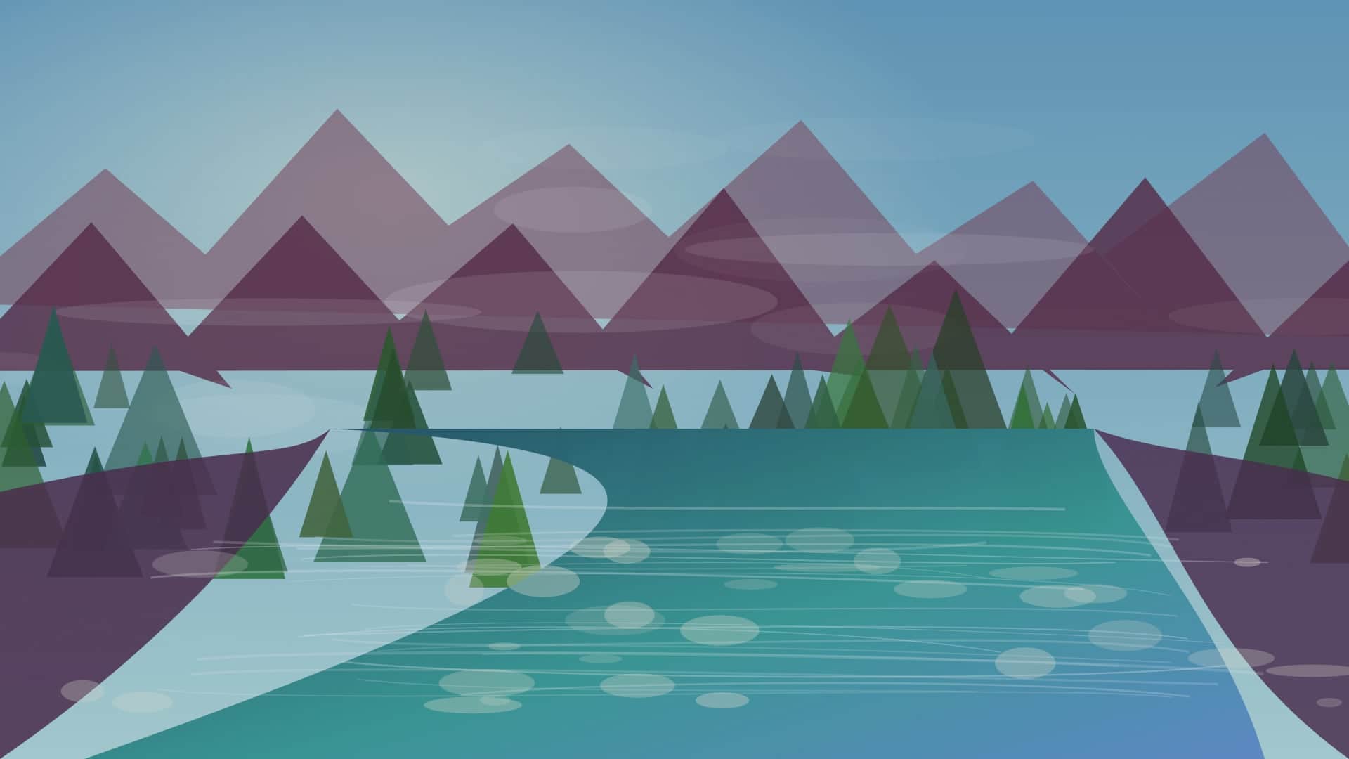Generated regional Maryland river scene for Savage River Lower planning; not an exact location photo