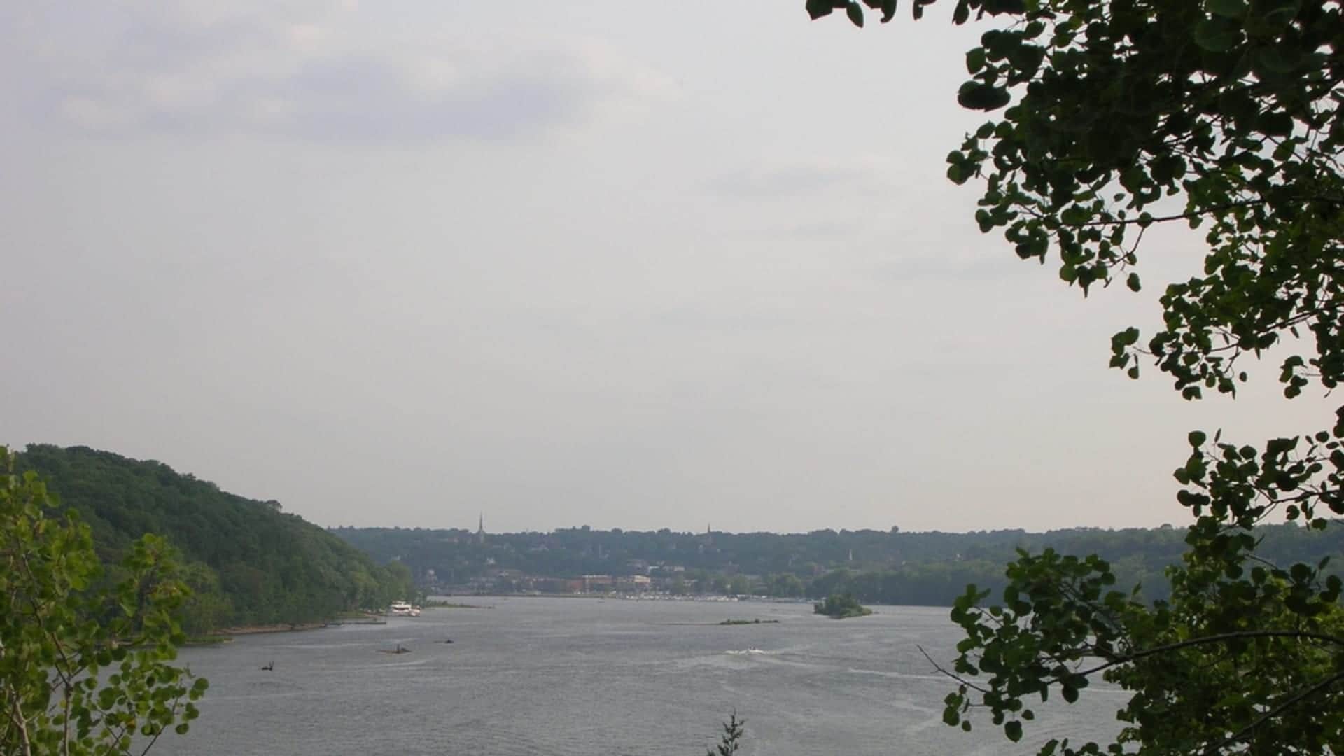 St. Croix River water or watershed scenery in Minnesota