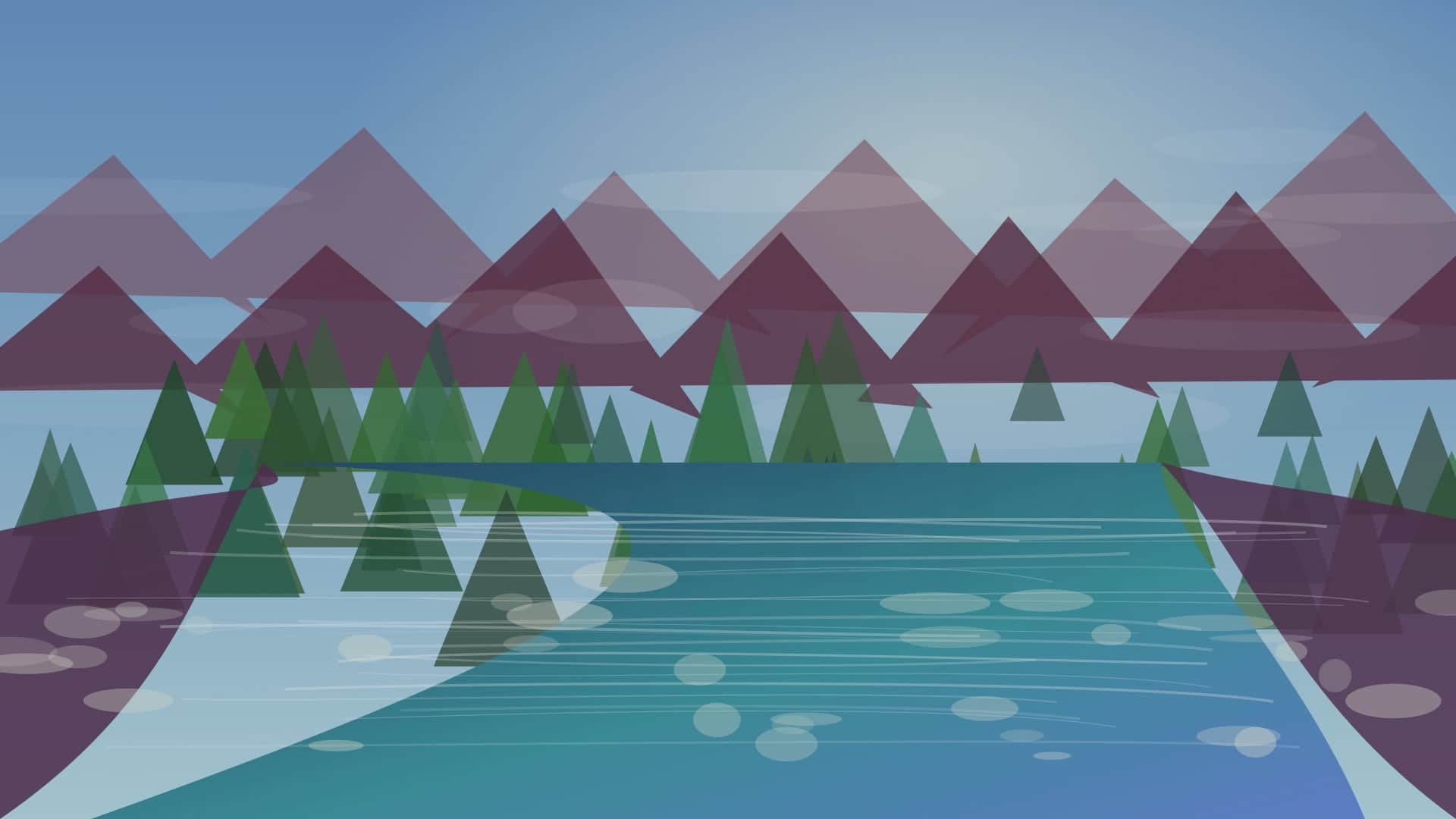 Generated regional Montana river scene for Flint Creek planning; not an exact location photo
