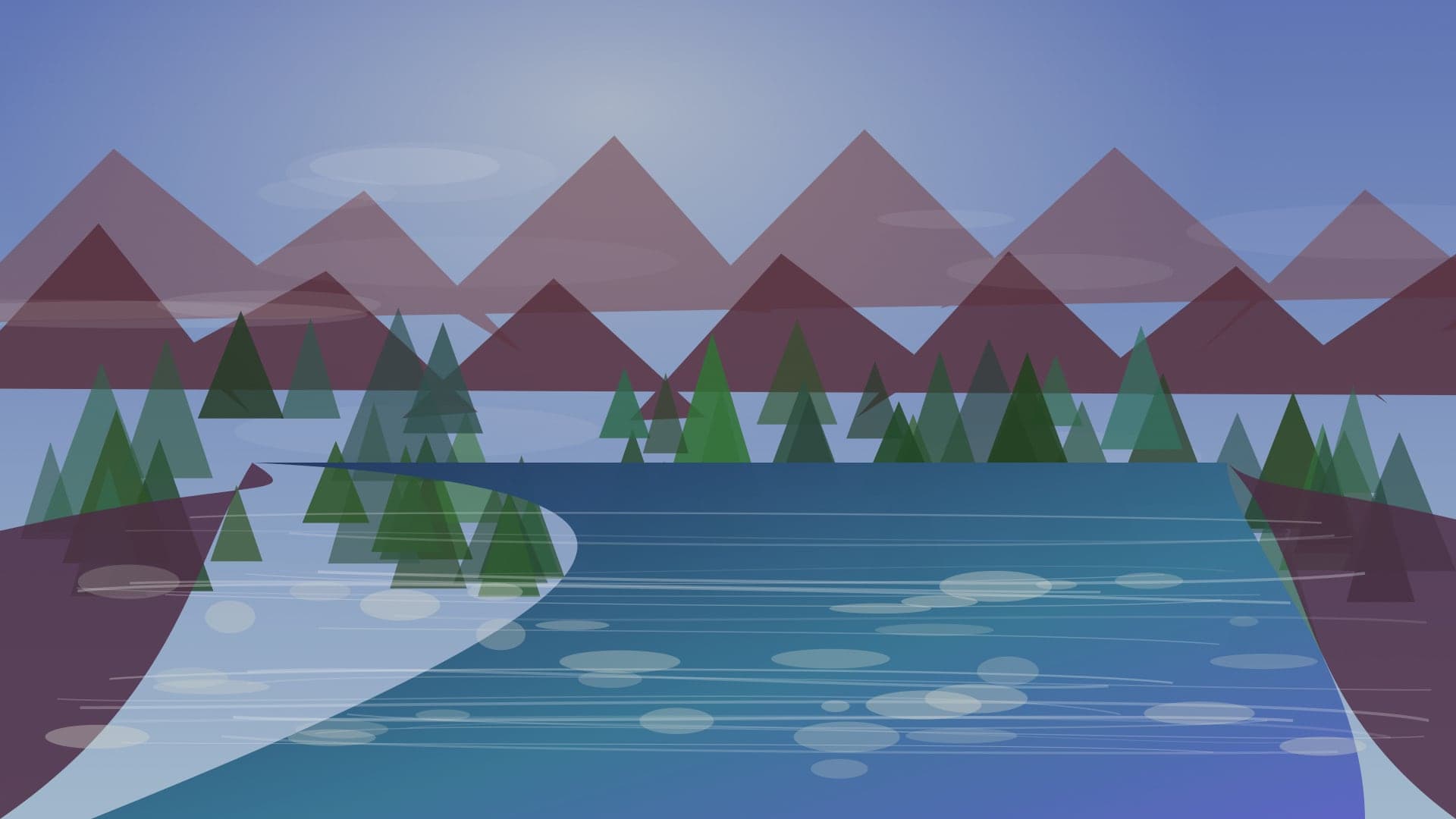 Generated regional Montana river scene for West Fork Bitterroot River planning; not an exact location photo