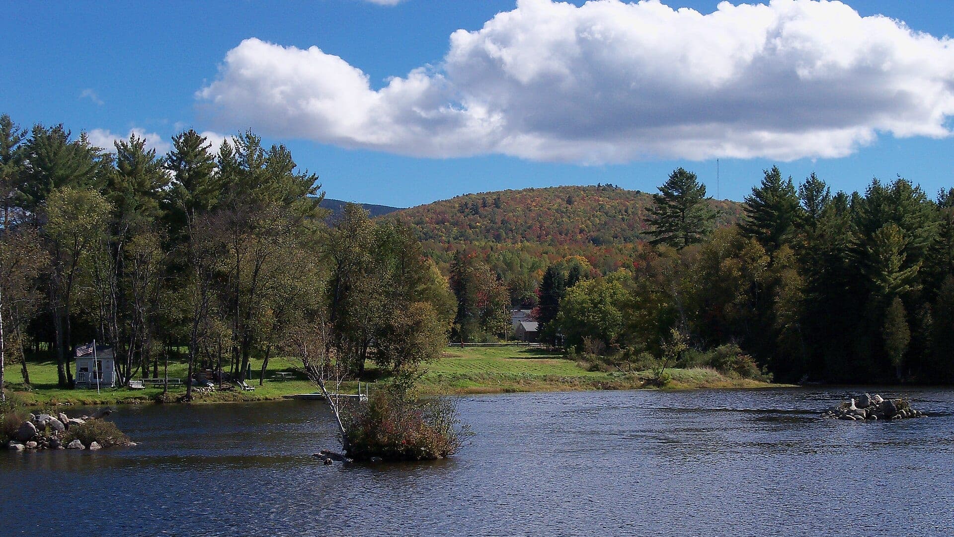 Androscoggin River water in New Hampshire