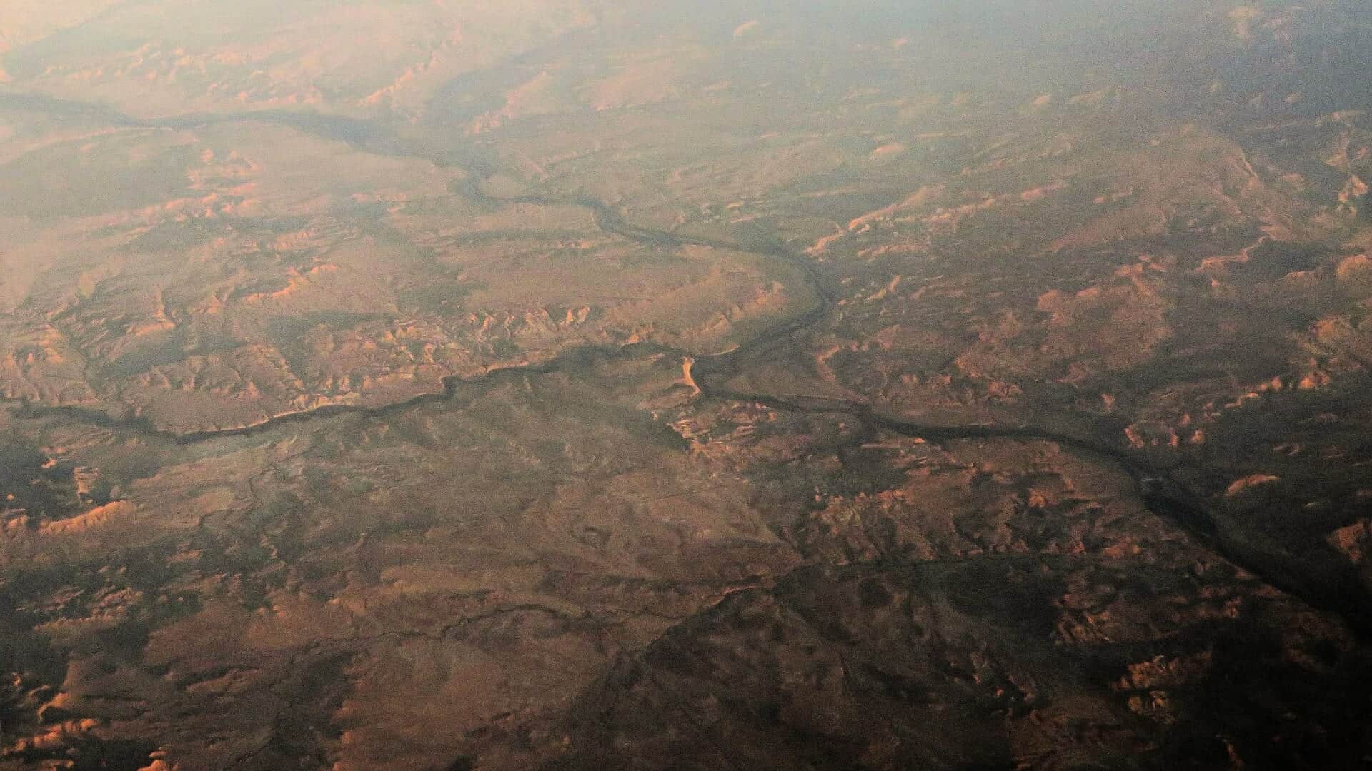 San Juan River water or watershed scenery in New Mexico