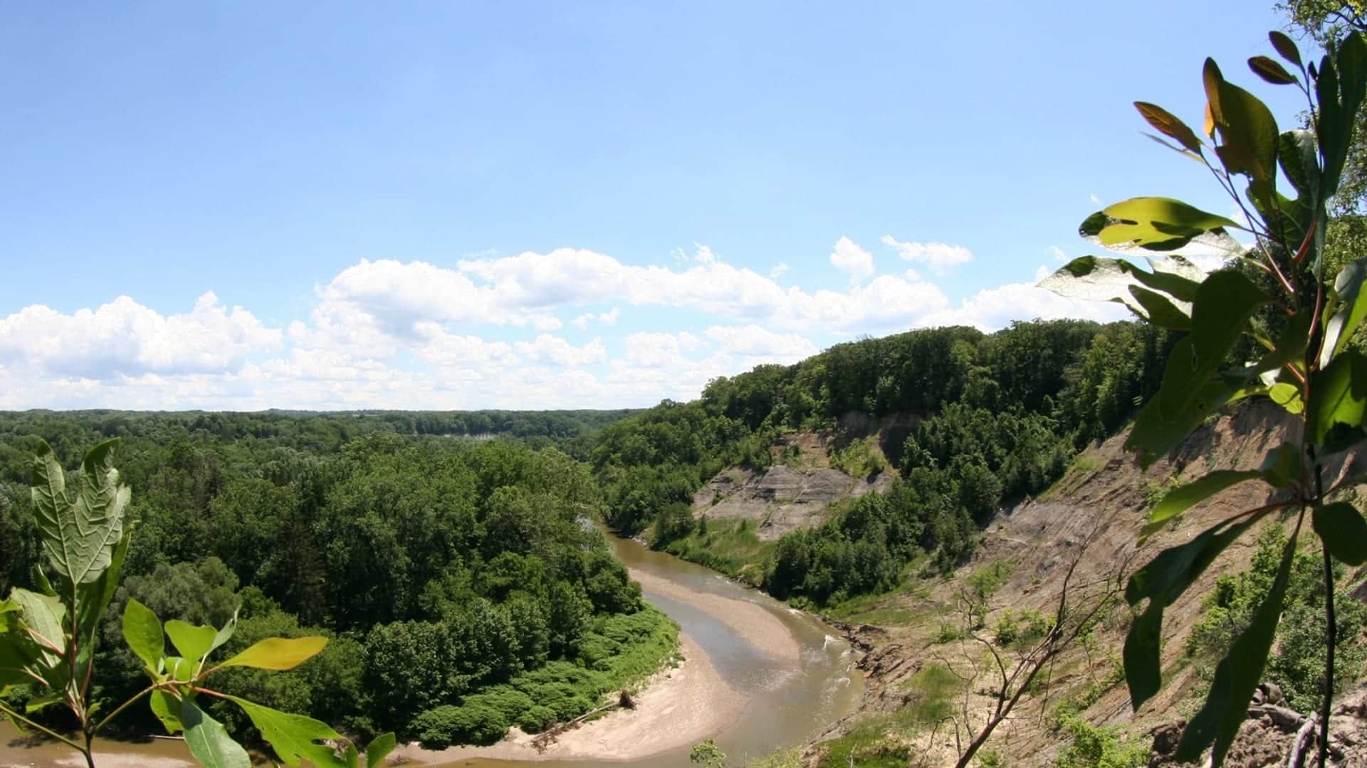 Chagrin River at Hach-Otis Sanctuary in Ohio
