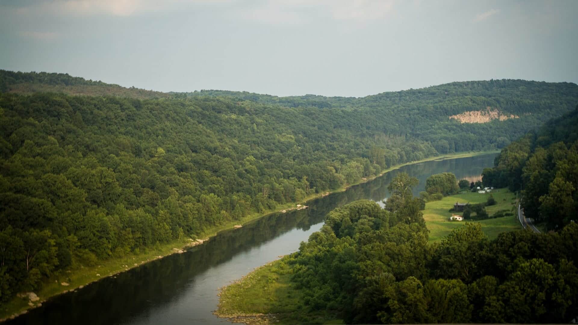 Allegheny River at Emlenton Pennsylvania