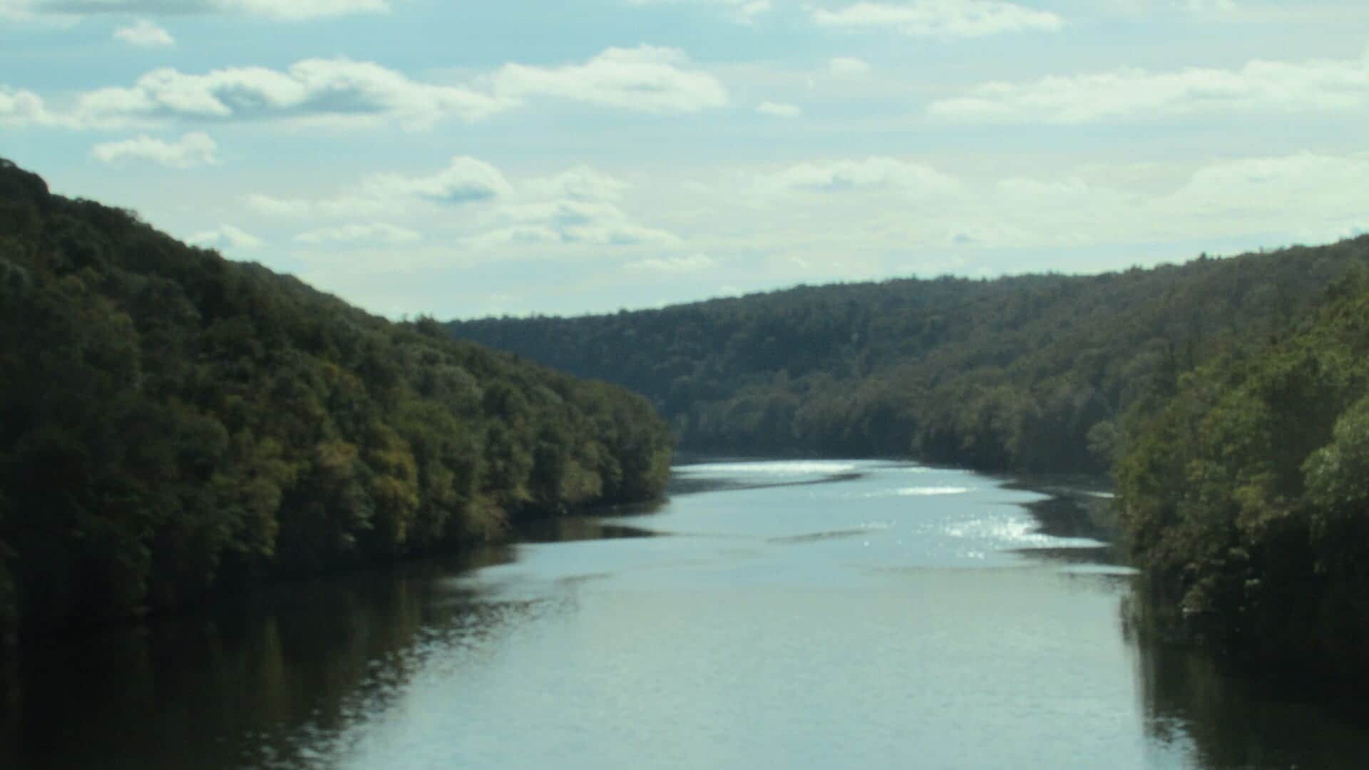 Clarion River water in Pennsylvania