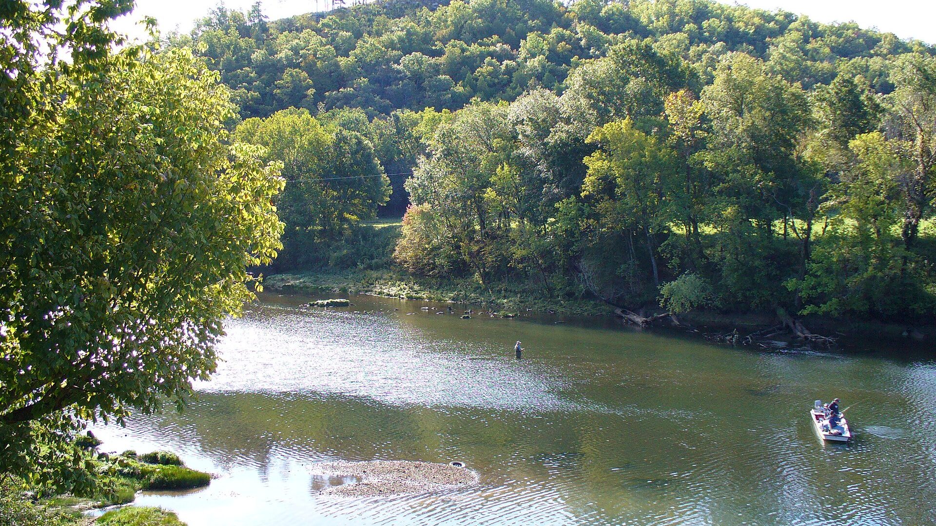 Norfork Tailwater trout water in Arkansas