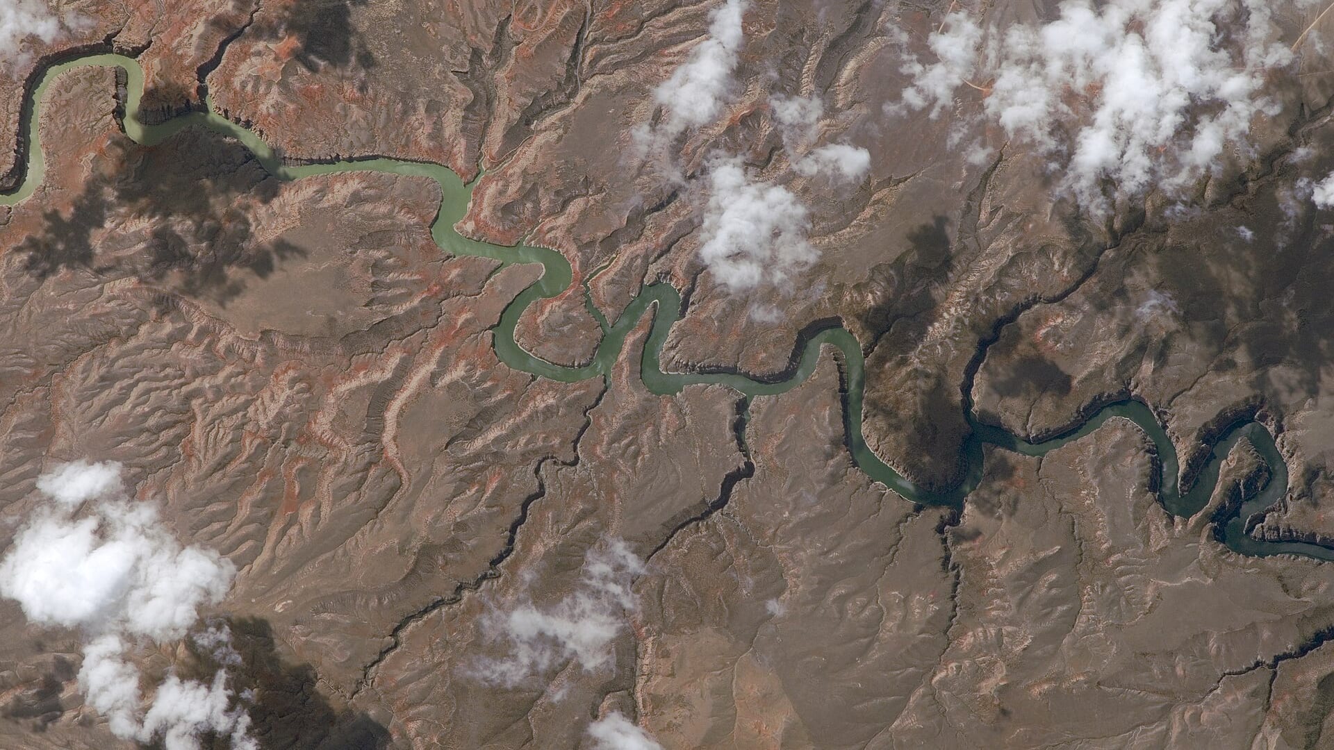 Bighorn River canyon in Montana